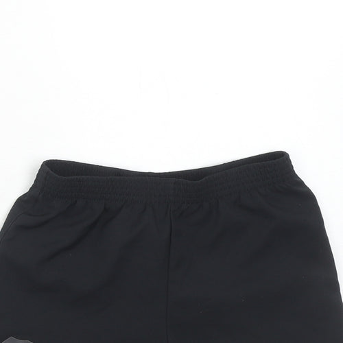 Nike Boys Black Polyester Sweat Shorts Size 4-5 Years Regular - M.C.F.C