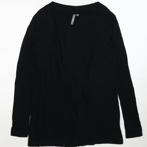 Originals Womens Black V-Neck Viscose Cardigan Jumper Size 8 - Size 8-10