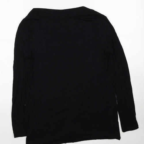 Originals Womens Black V-Neck Viscose Cardigan Jumper Size 8 - Size 8-10