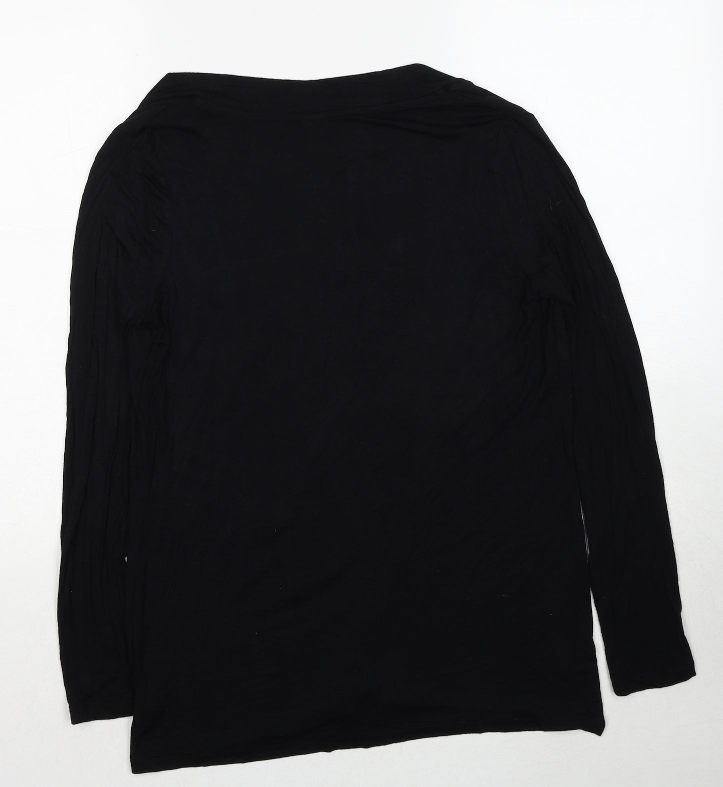 Originals Womens Black V-Neck Viscose Cardigan Jumper Size 8 - Size 8-10