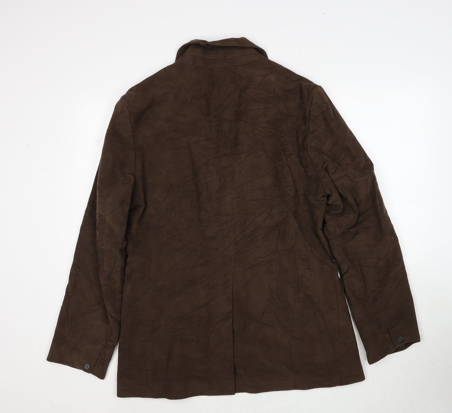 Gap Mens Brown Cotton Jacket Blazer Size M Regular