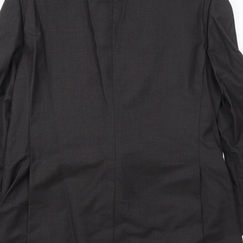 Marks and Spencer Mens Grey Wool Jacket Suit Jacket Size 40 Regular