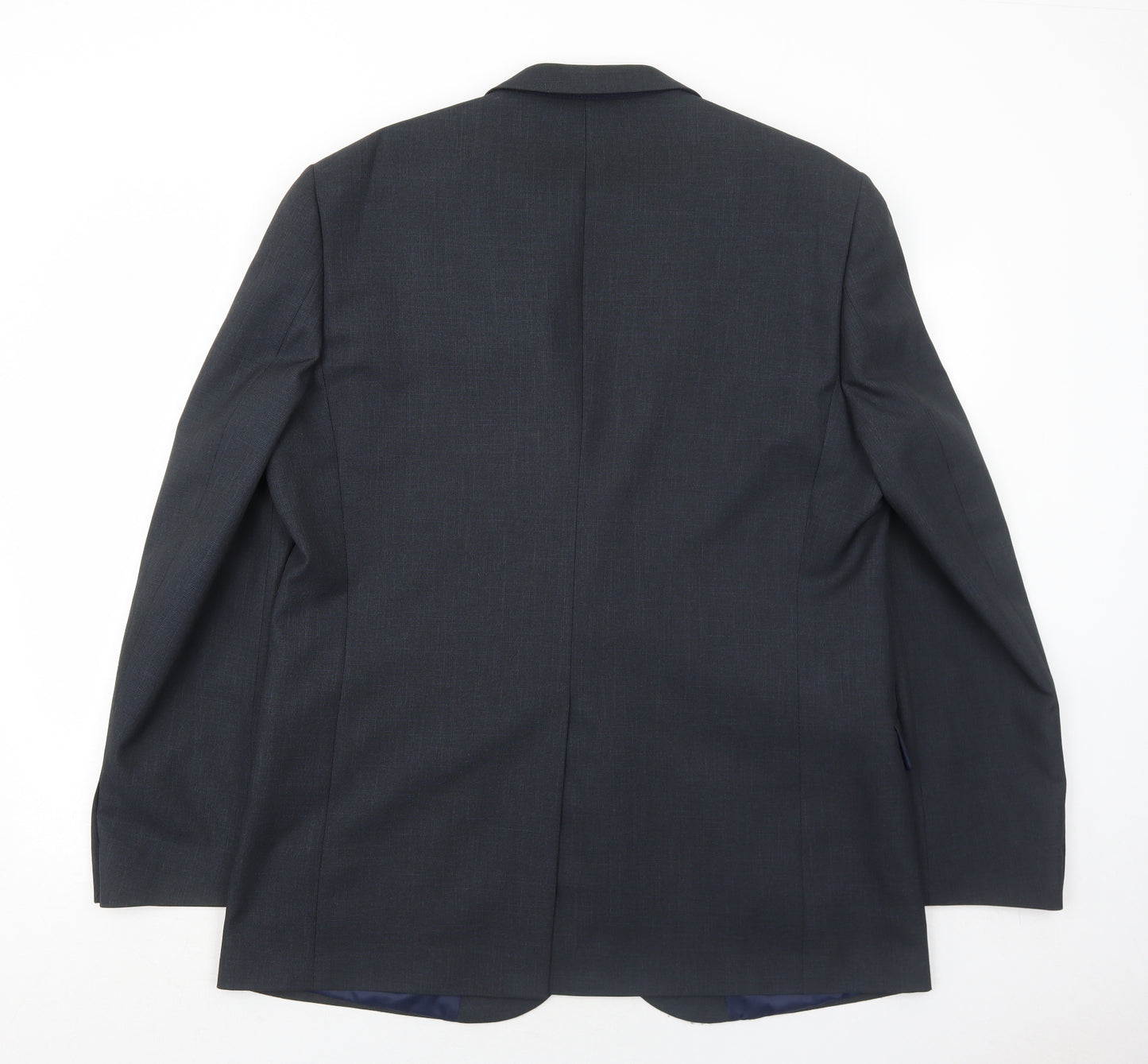 Taylor & Wright Mens Grey Polyester Jacket Suit Jacket Size 44 Regular