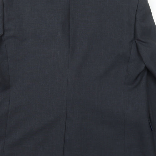 Taylor & Wright Mens Grey Polyester Jacket Suit Jacket Size 44 Regular