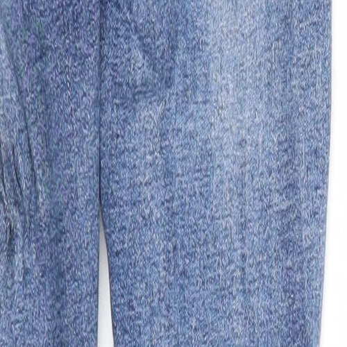 Denim Wise Womens Blue Cotton Skinny Jeans Size 8 Regular Zip
