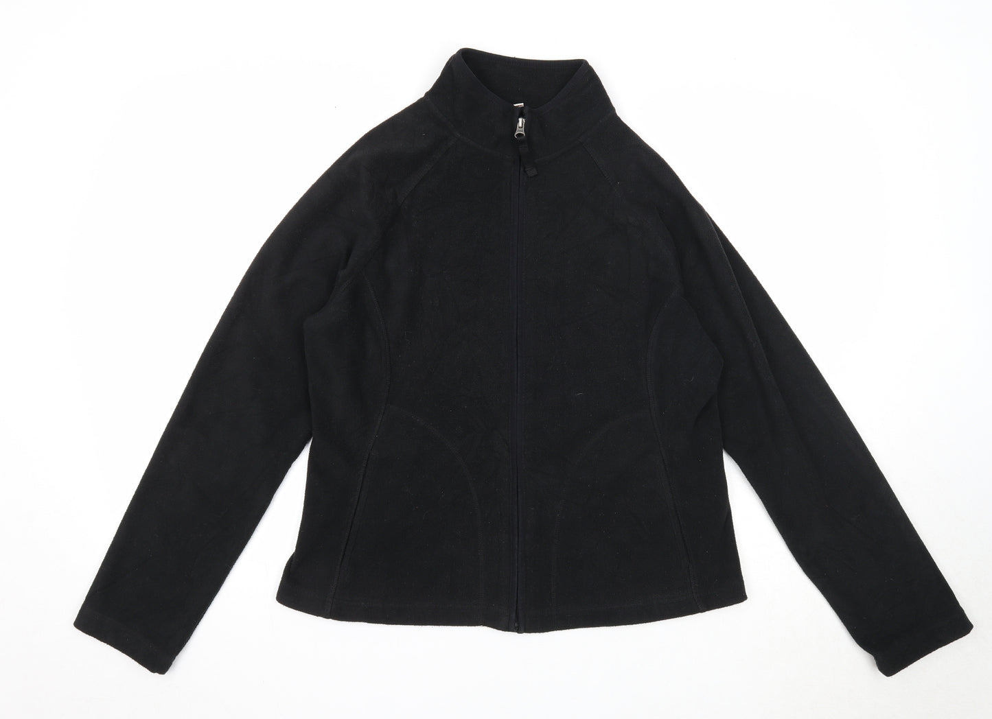 Merona Womens Black Jacket Size M Zip