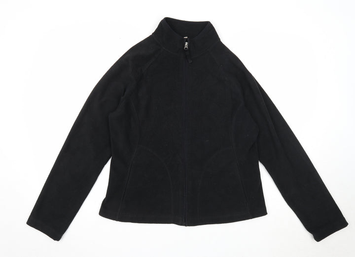 Merona Womens Black Jacket Size M Zip