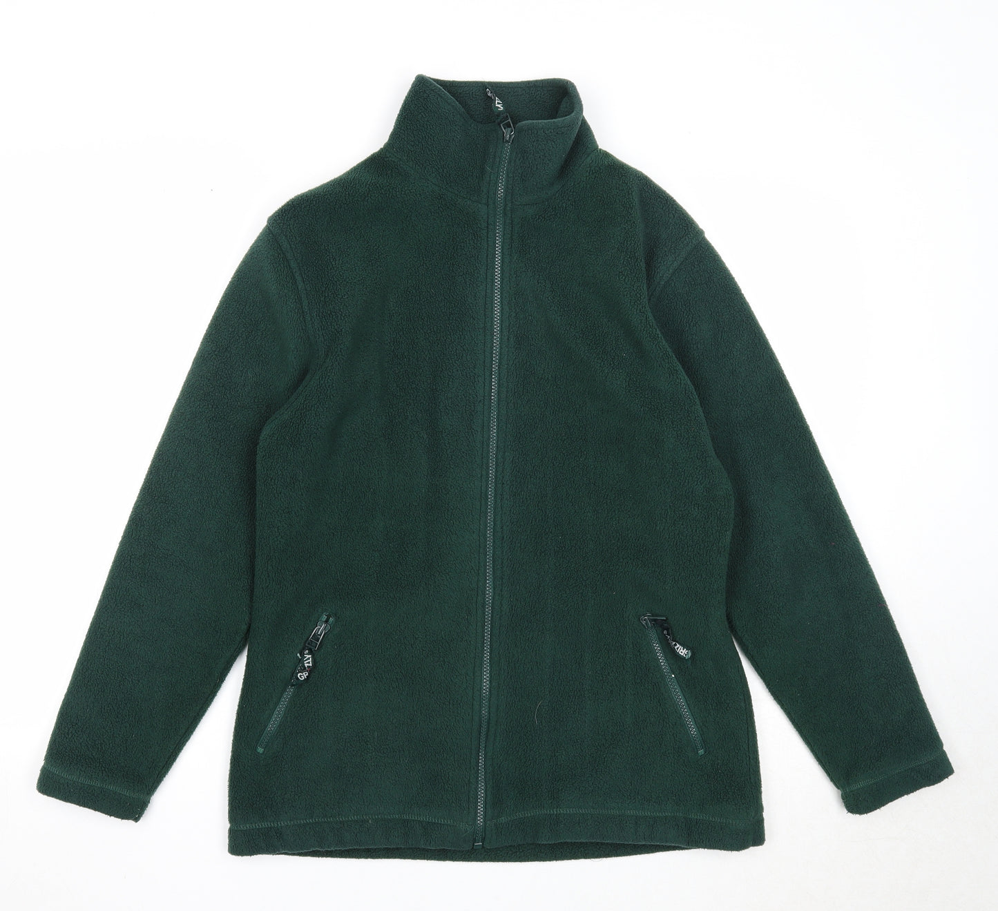 Grizzly Womens Green Jacket Size 16 Zip