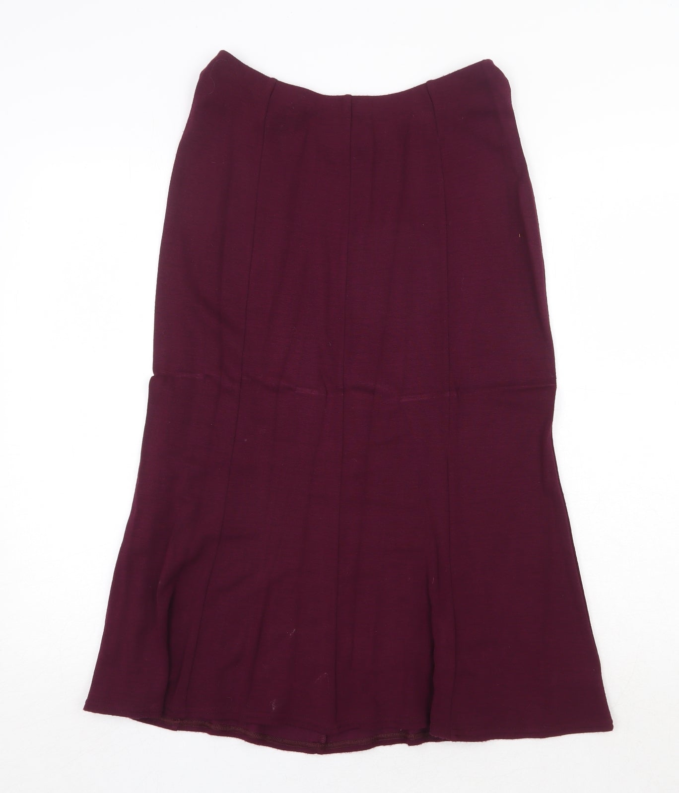 Berkertex Womens Purple Viscose Peasant Skirt Size 12
