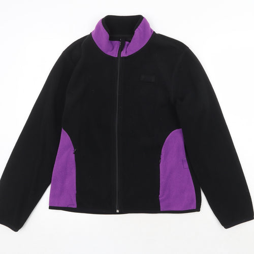 Dimensions Womens Black Jacket Size M Zip