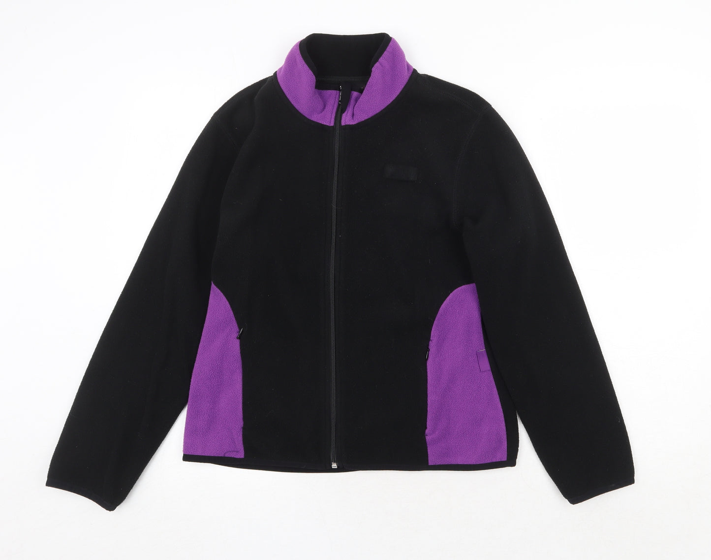Dimensions Womens Black Jacket Size M Zip