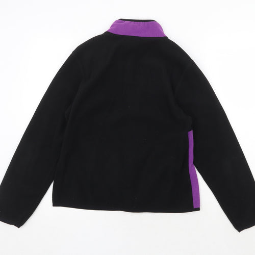 Dimensions Womens Black Jacket Size M Zip