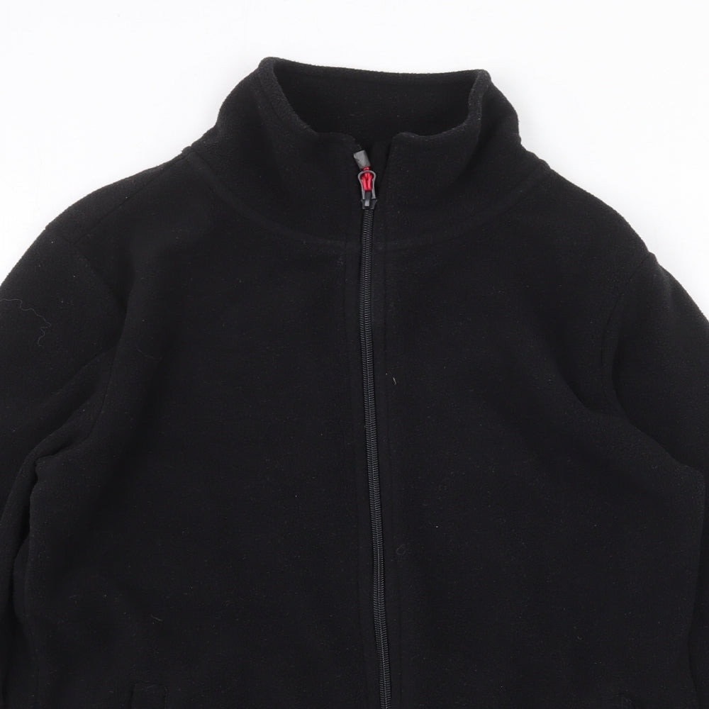 Gelert Womens Black Jacket Size 10 Zip