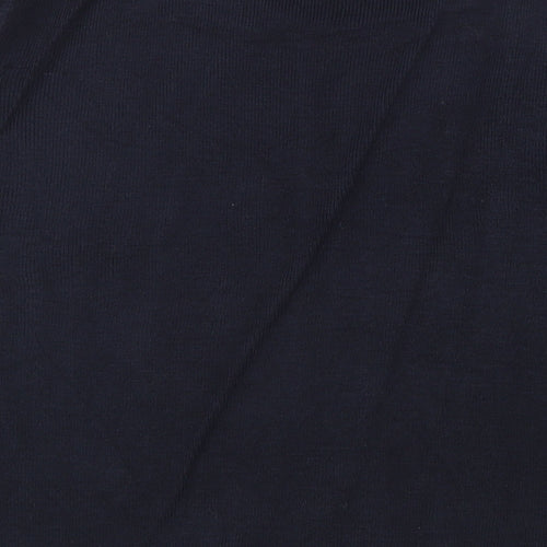 Berketex Womens Blue Round Neck Acrylic Pullover Jumper Size 14