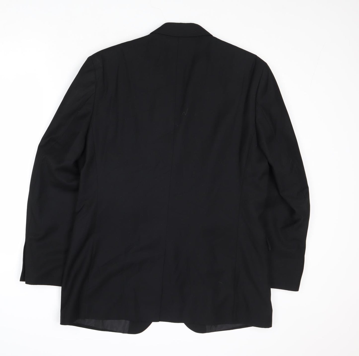 Burton Mens Black Polyester Jacket Suit Jacket Size 40 Regular