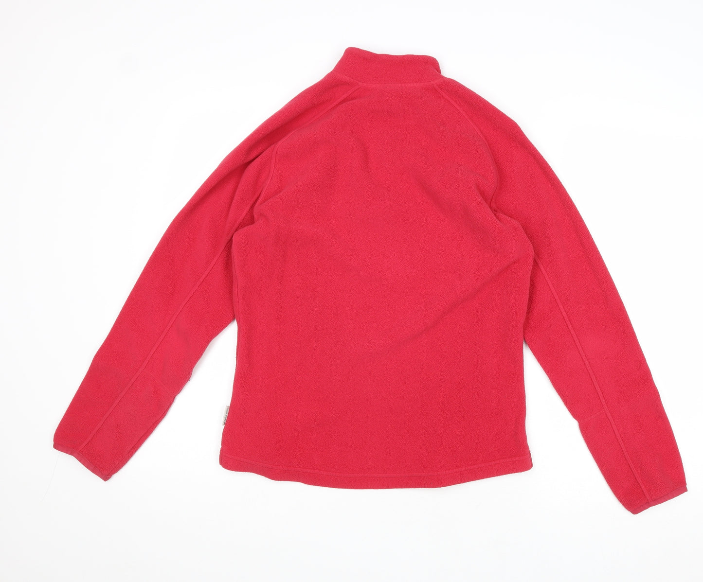 Quechua Womens Pink Polyester Pullover Sweatshirt Size M Zip