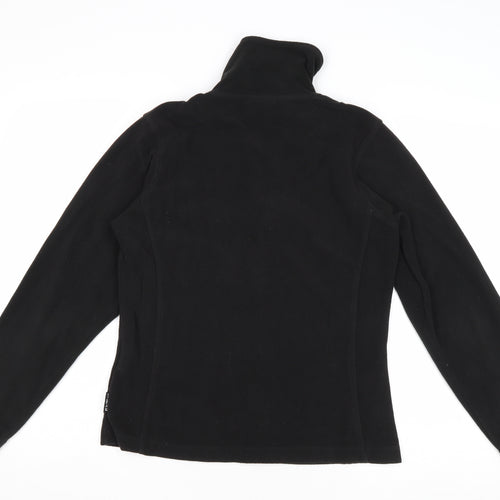 Killtec Womens Black Polyester Pullover Sweatshirt Size 12 Zip