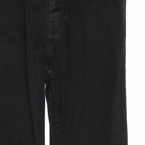 Burton Mens Black Cotton Skinny Jeans Size 32 in Regular Zip