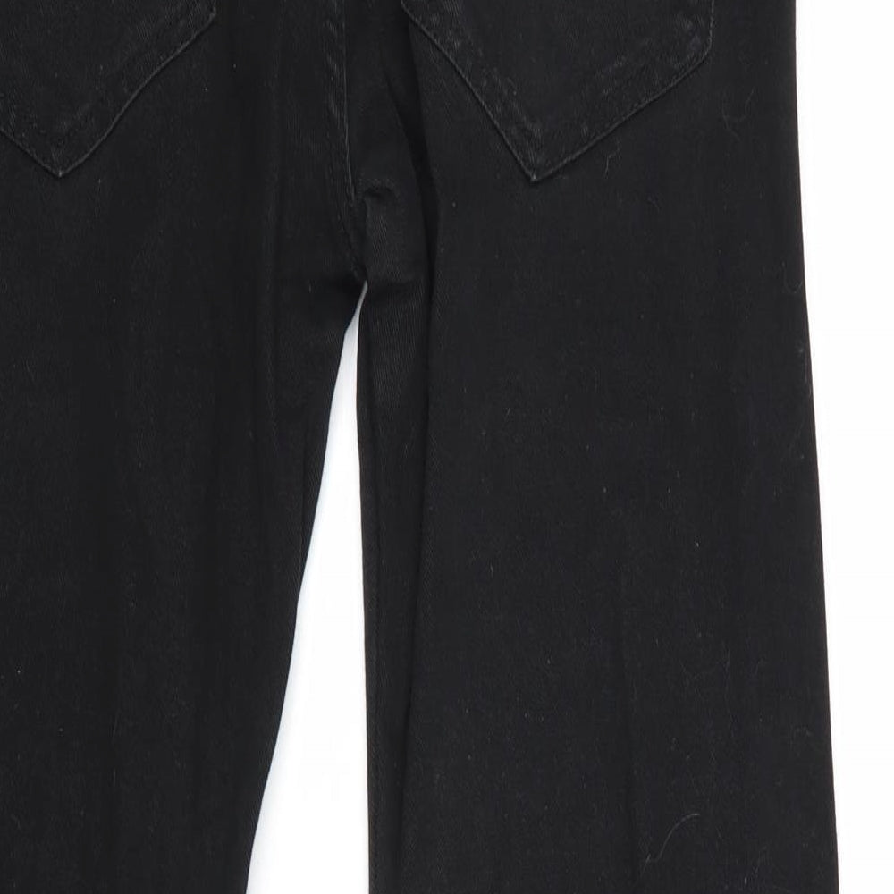 Burton Mens Black Cotton Skinny Jeans Size 32 in Regular Zip