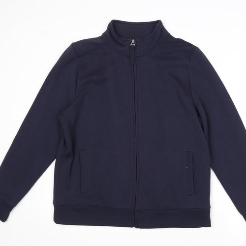 BCasual Womens Blue Jacket Size 16 Zip