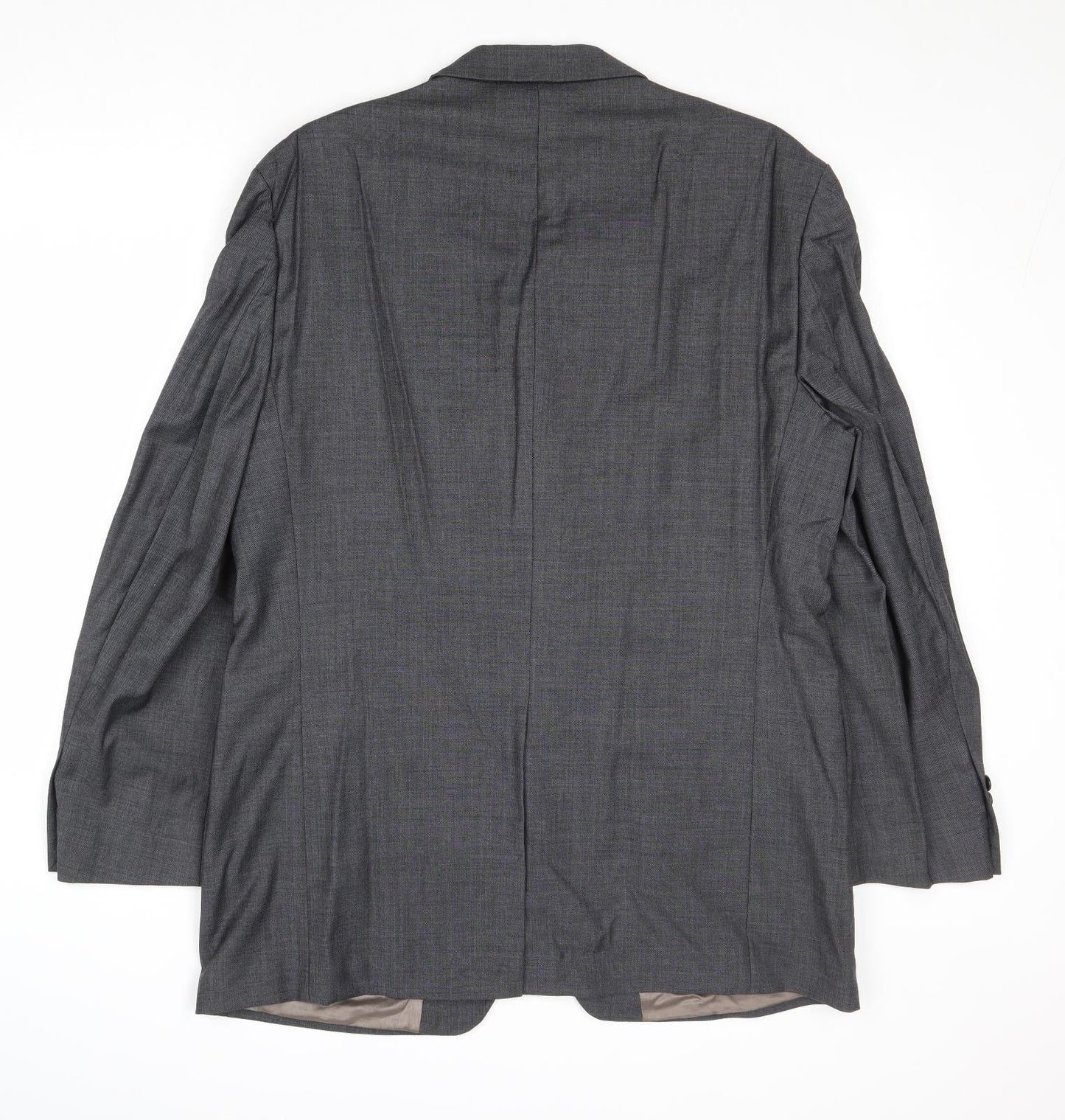Marks and Spencer Mens Grey Wool Jacket Suit Jacket Size 42 Regular