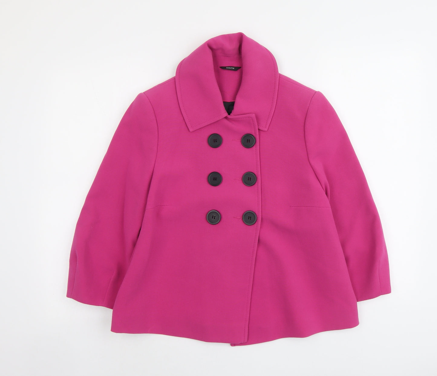 South Womens Pink Jacket Size 10 Button