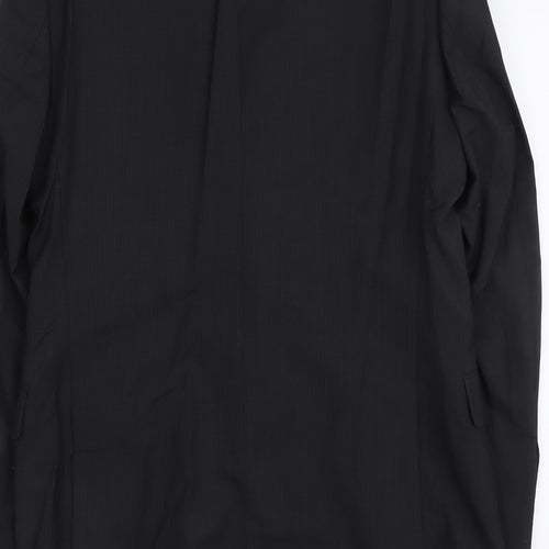 Marks and Spencer Mens Black Wool Jacket Suit Jacket Size M Regular