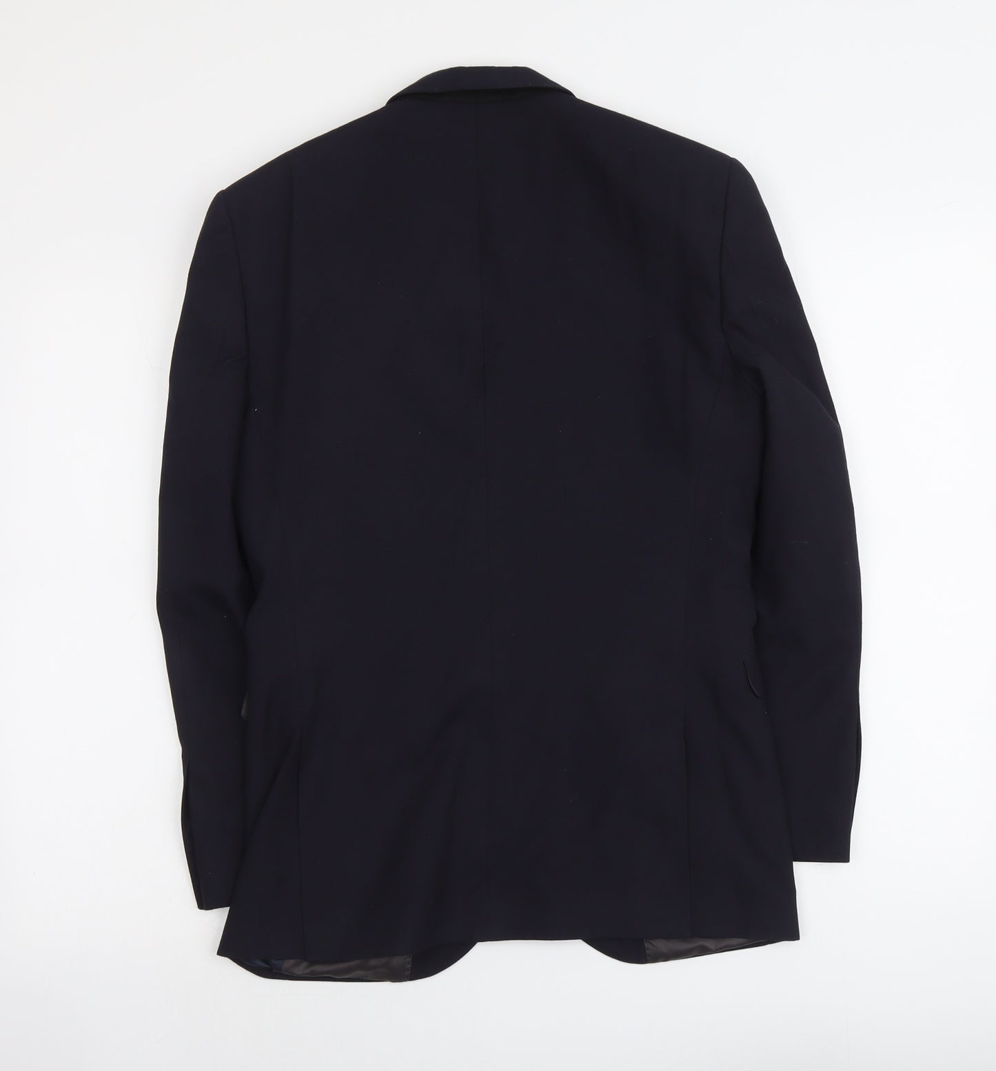 NEXT Mens Blue Polyester Jacket Suit Jacket Size S Regular