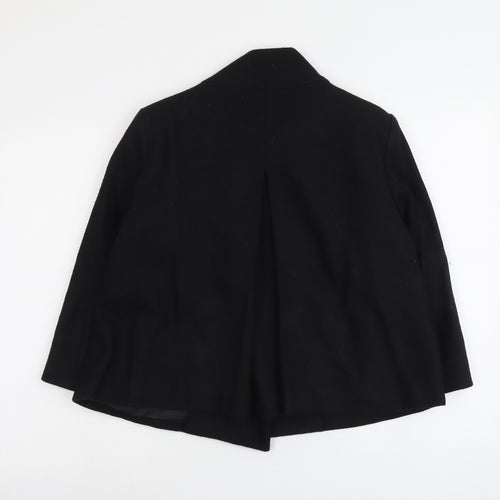 New Look Womens Black Jacket Size 10 Button