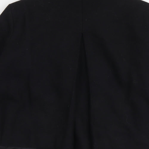 New Look Womens Black Jacket Size 10 Button