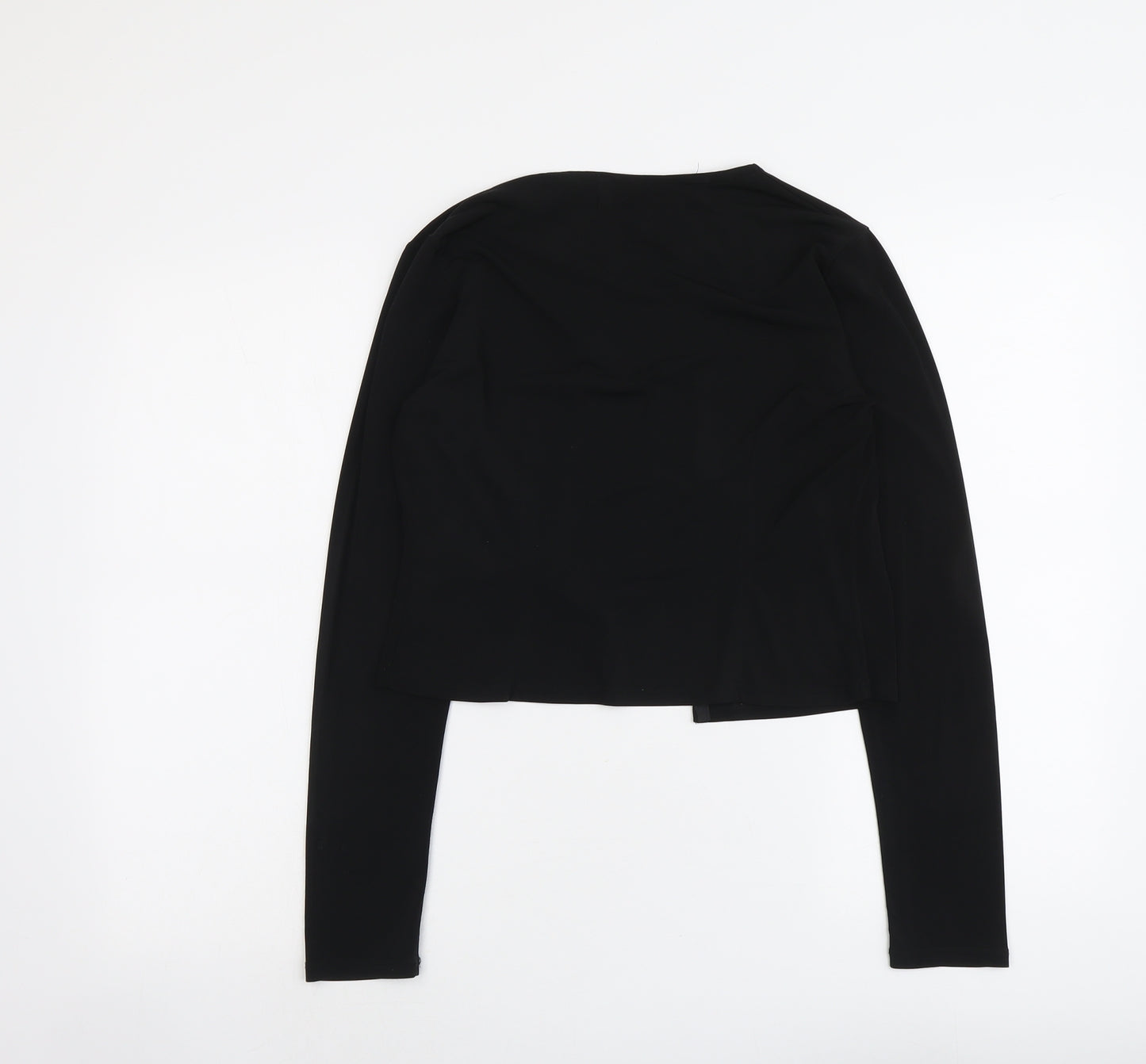 Menchén Tomás Womens Black Jacket Blazer Size 10