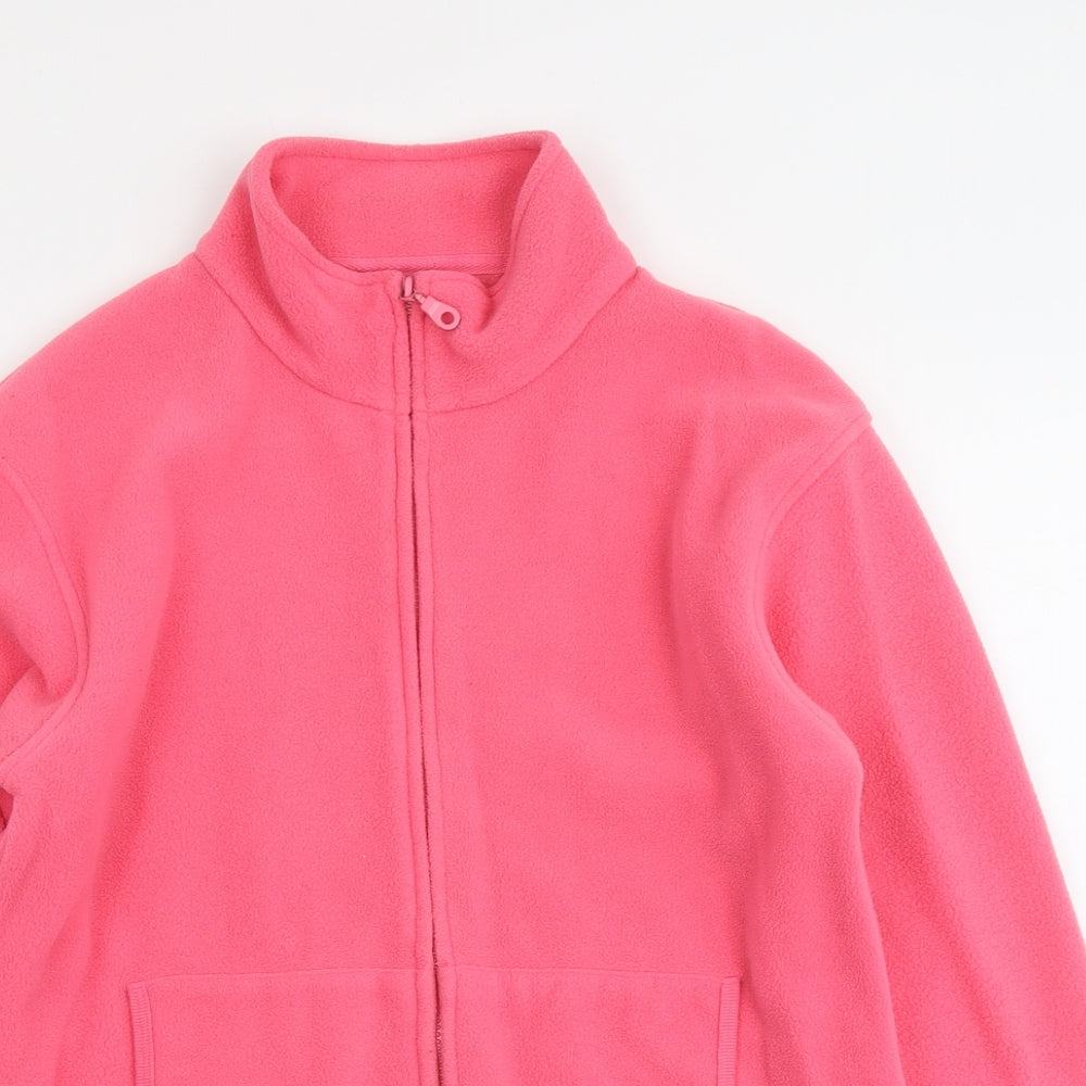 Dunnes Stores Womens Pink Jacket Size 18 Zip