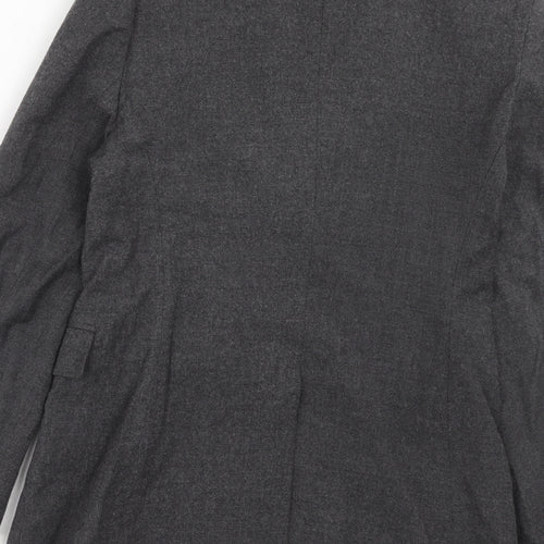 Oasis Womens Grey Wool Jacket Suit Jacket Size 12