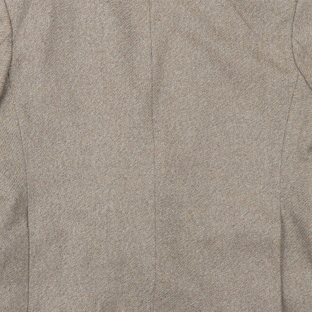 Dunn&Co Mens Beige Wool Jacket Blazer Size 40 Regular