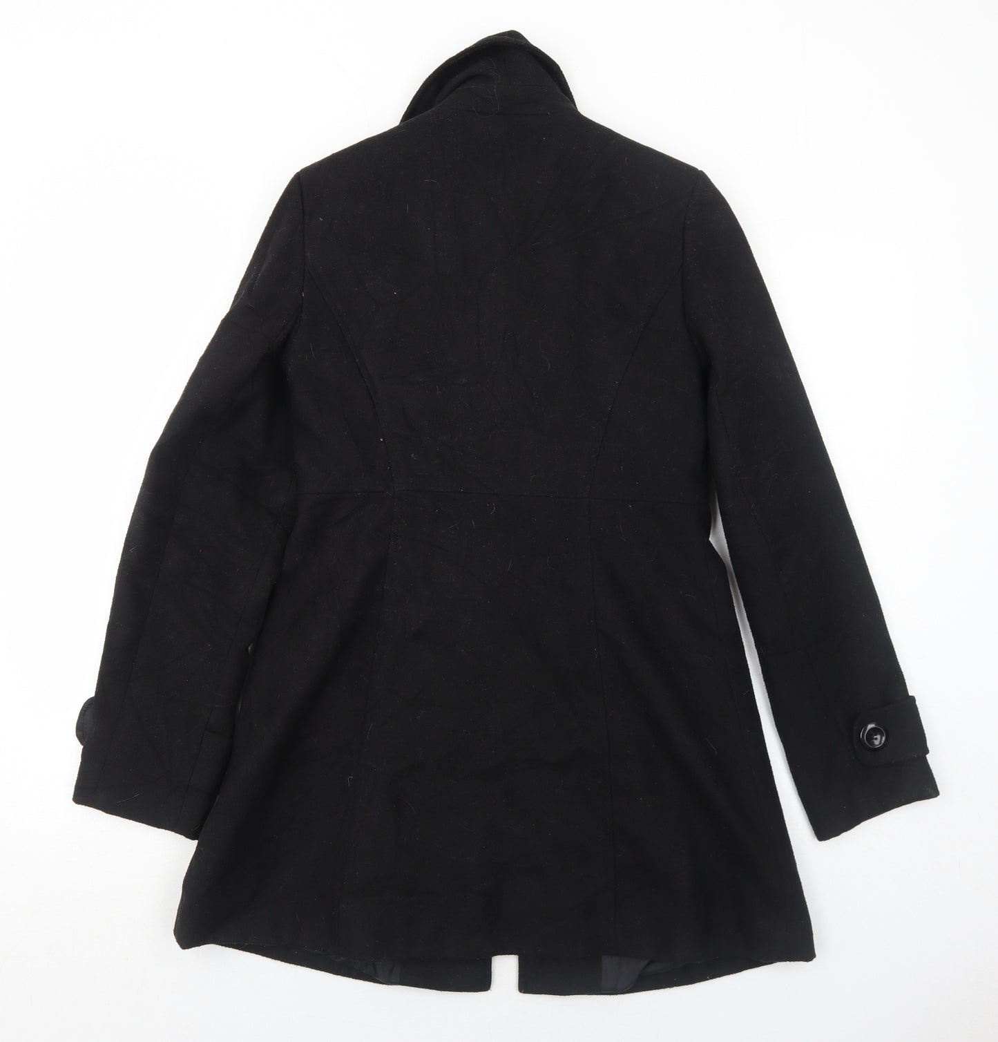 Zara Womens Black Jacket Size 8 Zip