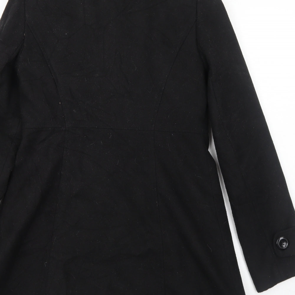 Zara Womens Black Jacket Size 8 Zip