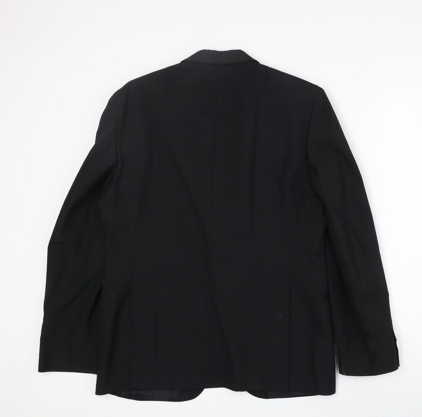 Jonelle Mens Black Polyester Tuxedo Suit Jacket Size 38 Regular