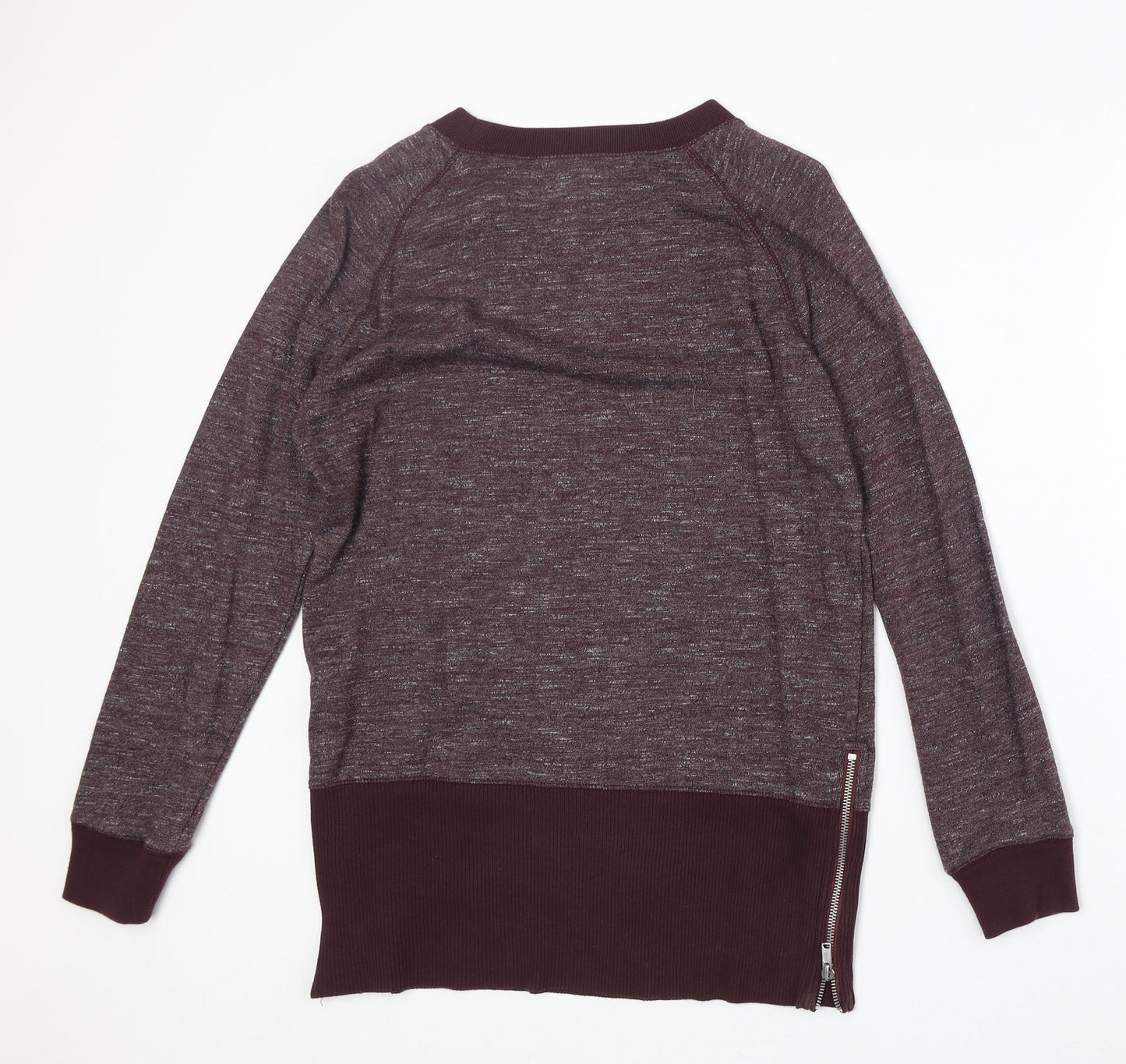 Gap Womens Red Round Neck Cotton Pullover Jumper Size M