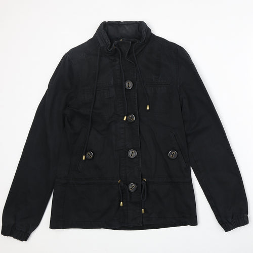 Review Womens Black Jacket Size M Zip