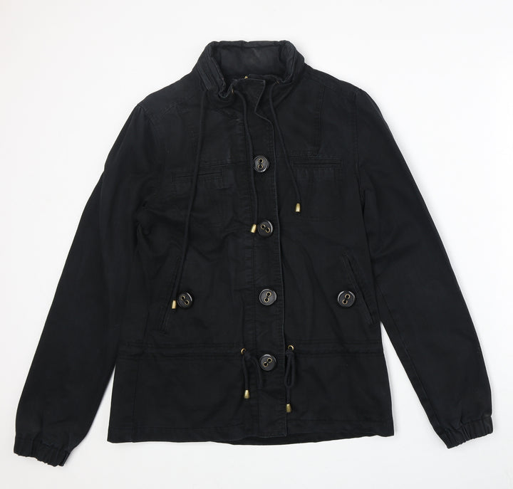 Review Womens Black Jacket Size M Zip