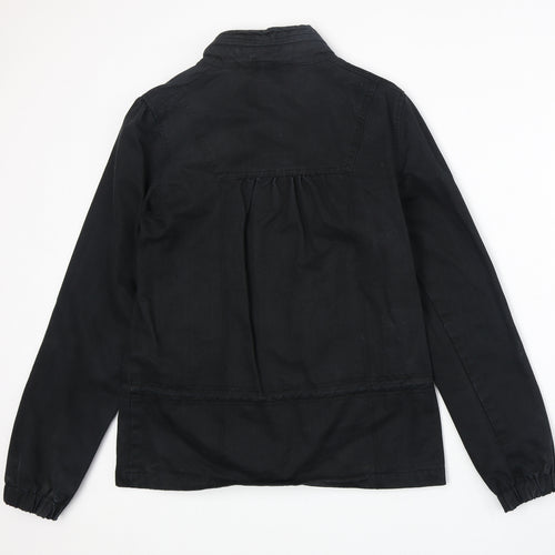 Review Womens Black Jacket Size M Zip