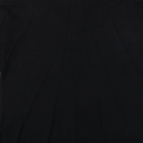 South Womens Black V-Neck Viscose Pullover Jumper Size 14