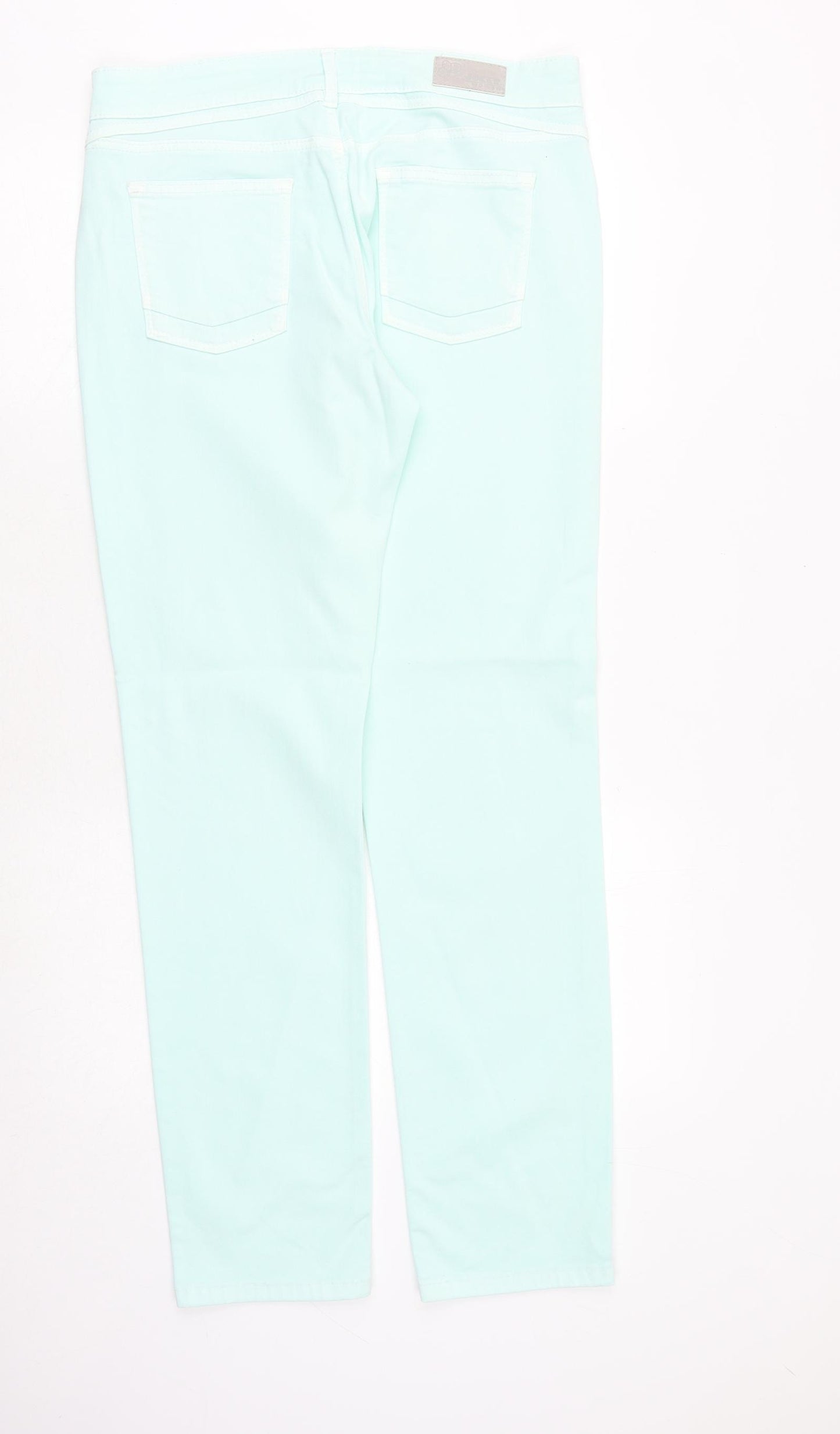 Joker Womens Black Cotton Straight Jeans Size 32 in Regular Zip