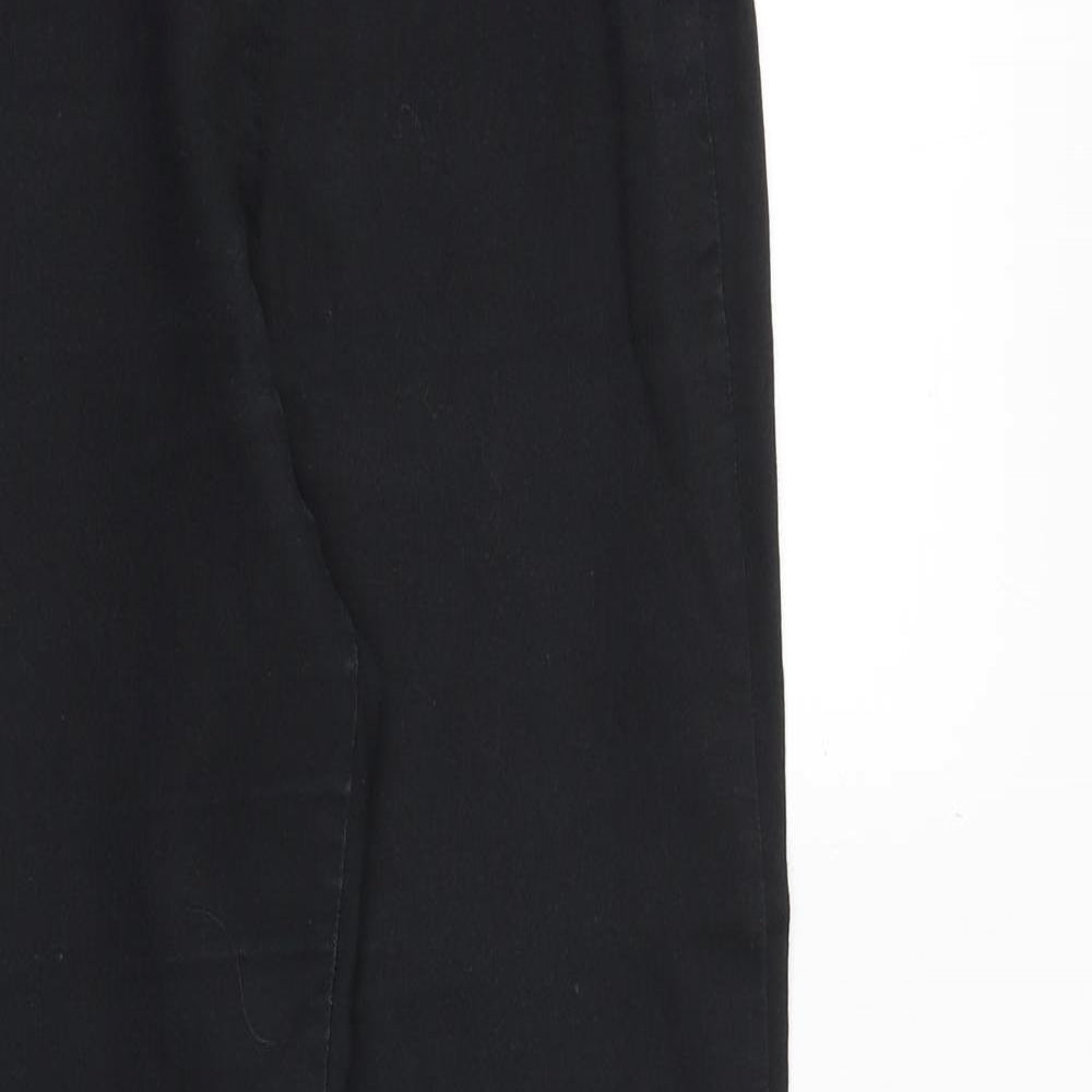 H&M Womens Grey Cotton Skinny Jeans Size 10 Regular Button