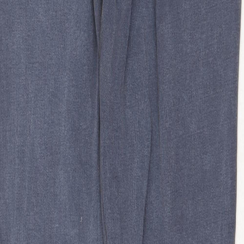 NEXT Womens Blue Cotton Skinny Jeans Size 8 Regular Zip