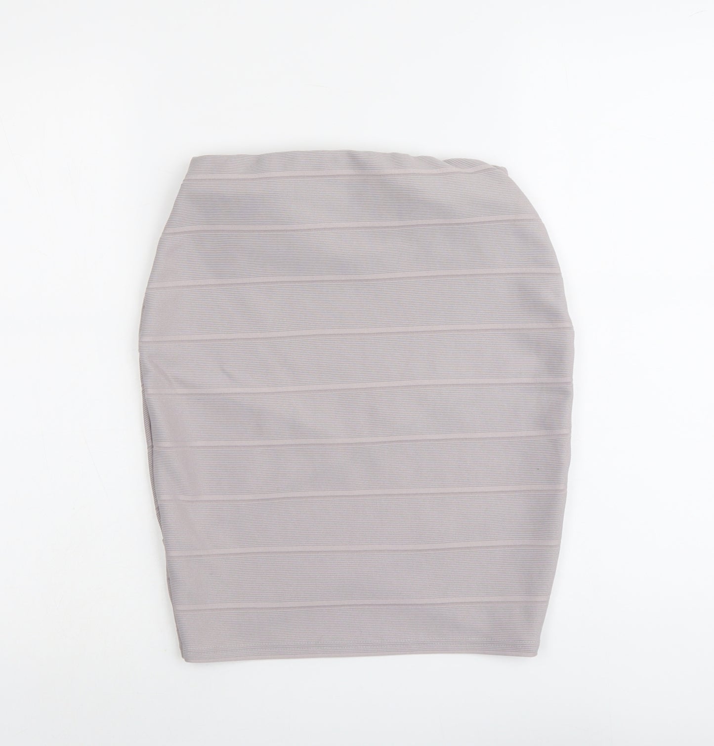 Miss Selfridge Womens Purple Polyester Bandage Skirt Size 10