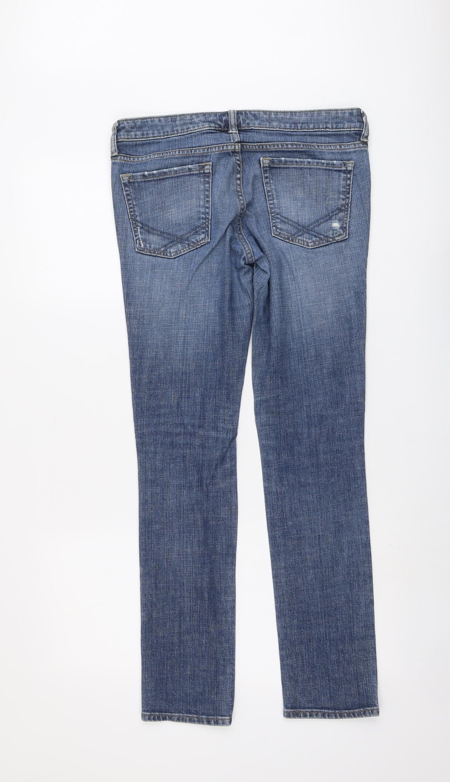Gap Womens Beige Cotton Straight Jeans Size 6 L31 in Regular Button