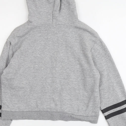 H&M Womens Grey Cotton Pullover Hoodie Size S Pullover - Columbus Basketball Giants