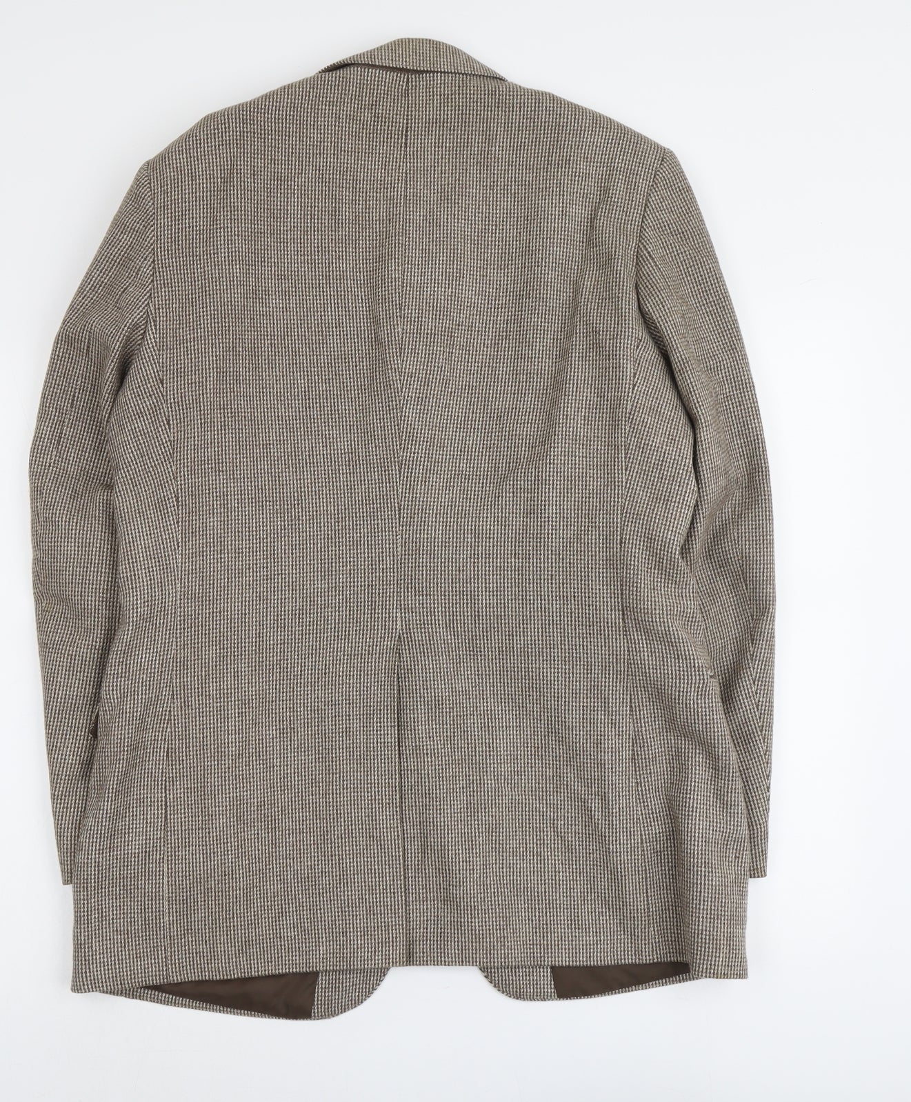 Marks and Spencer Mens Beige Wool Jacket Suit Jacket Size 42 Regular