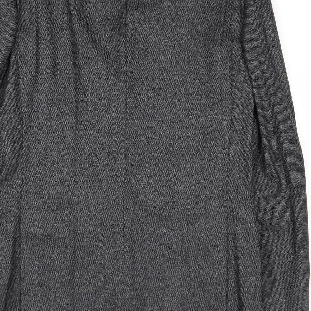 Deha Villand Mens Grey Wool Jacket Suit Jacket Size 42 Regular